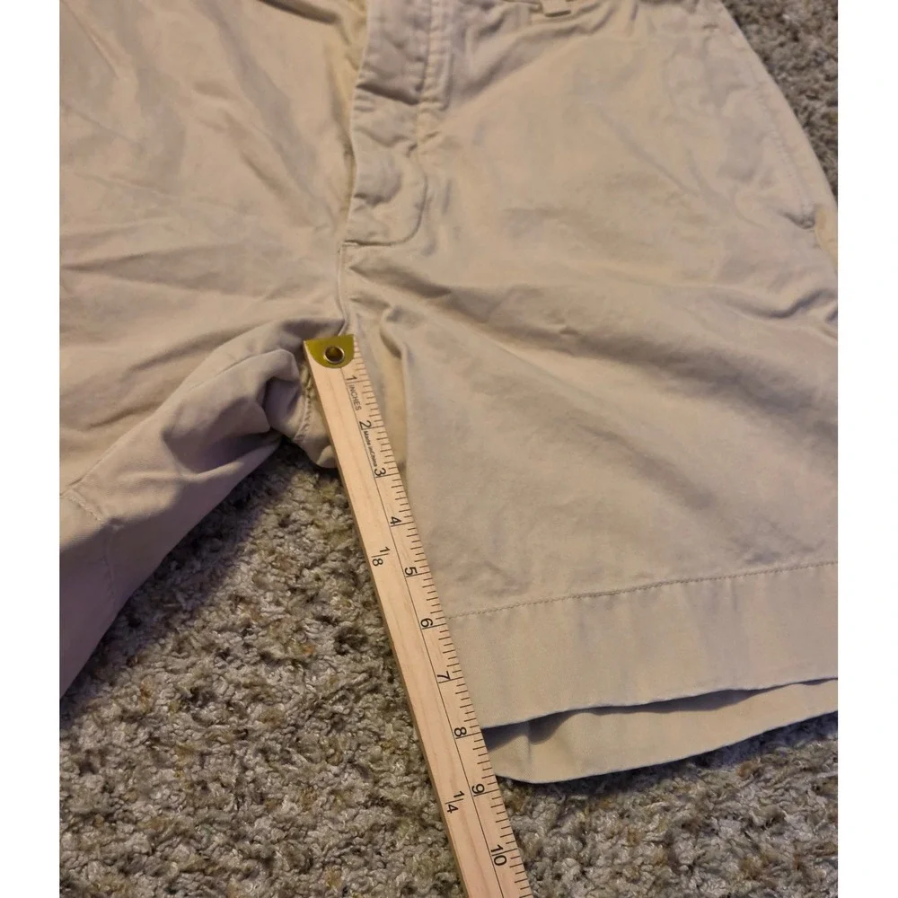 J.Crew‎ Chino Shorts Men's Size 34 Tan Button Fly